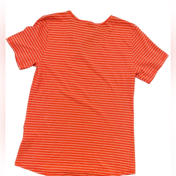 The North Face Womens Terrain Slim Fit striped short sleeved tee size SMALL NWT - Picture 8 of 8